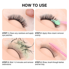 LASHVIEW in salon setting showing comfortable client removal process