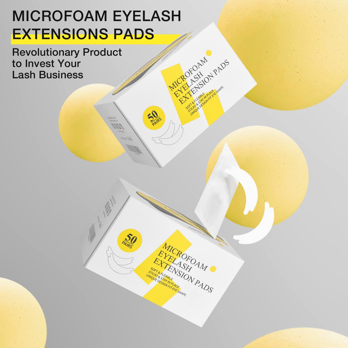 LASHVIEW product label and back view with ingredient and usage information
