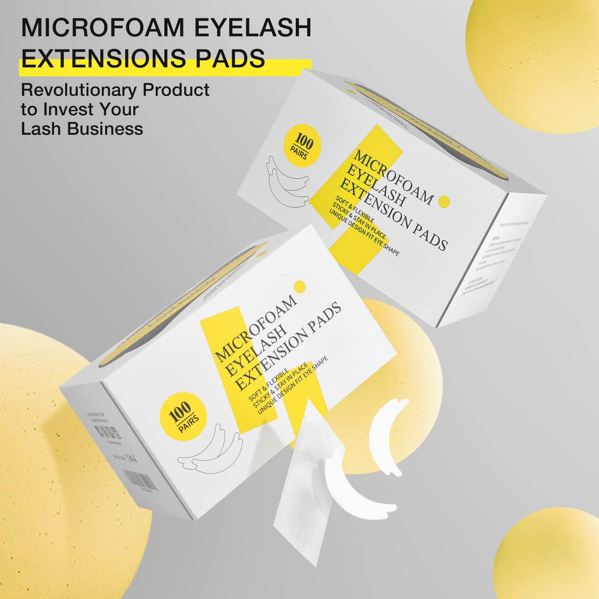 LASHVIEW pads in salon setting conveying comfort and hygienic professional use