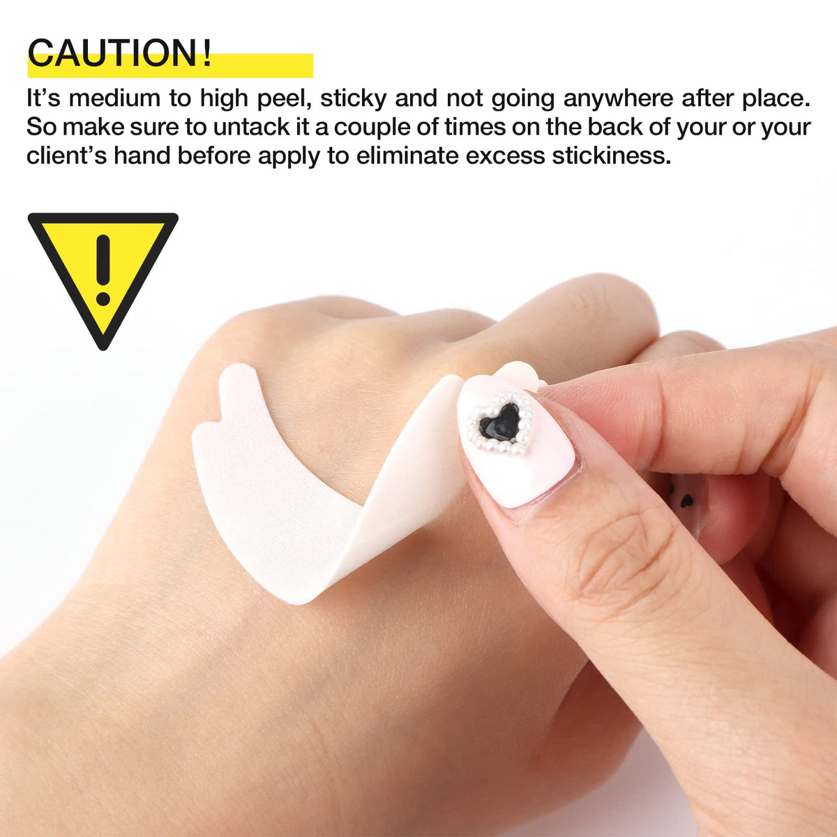 LASHVIEW resealable tray keeping pads organized and protected between uses