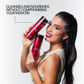 Lasio shampoo lather texture with jojoba oil for gentle hydration
