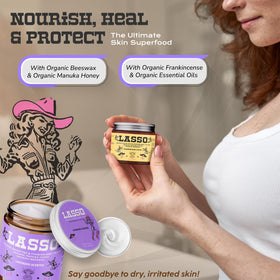 LASSO TALLOW farm sourcing image indicating grass-fed beef origin benefit