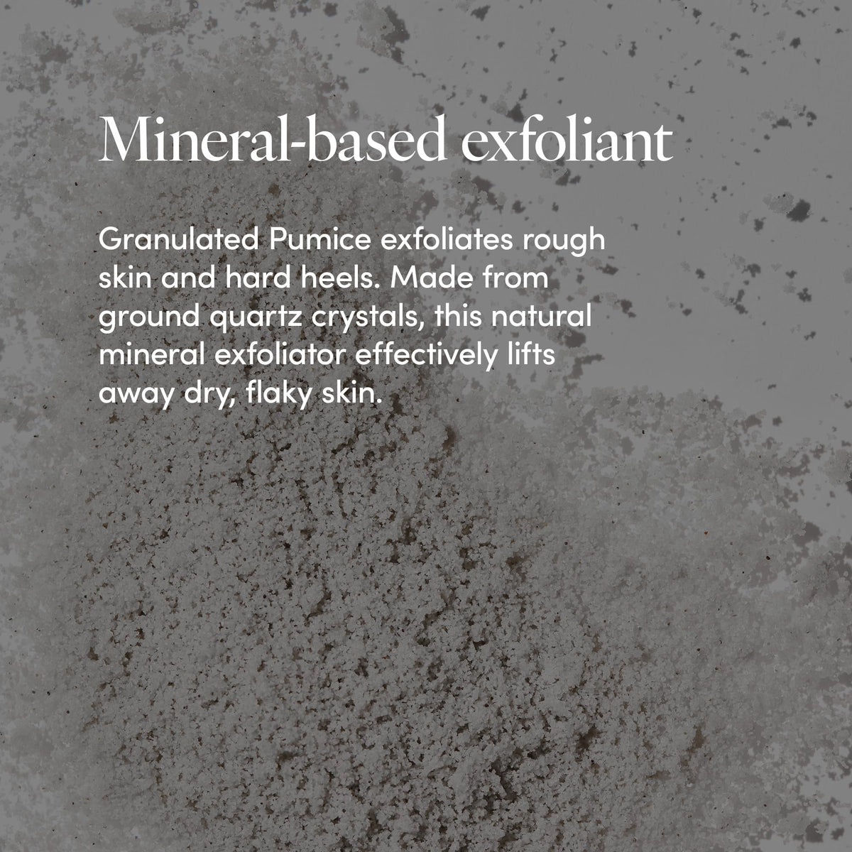 lather foaming scrub in hand demonstrating easy spread