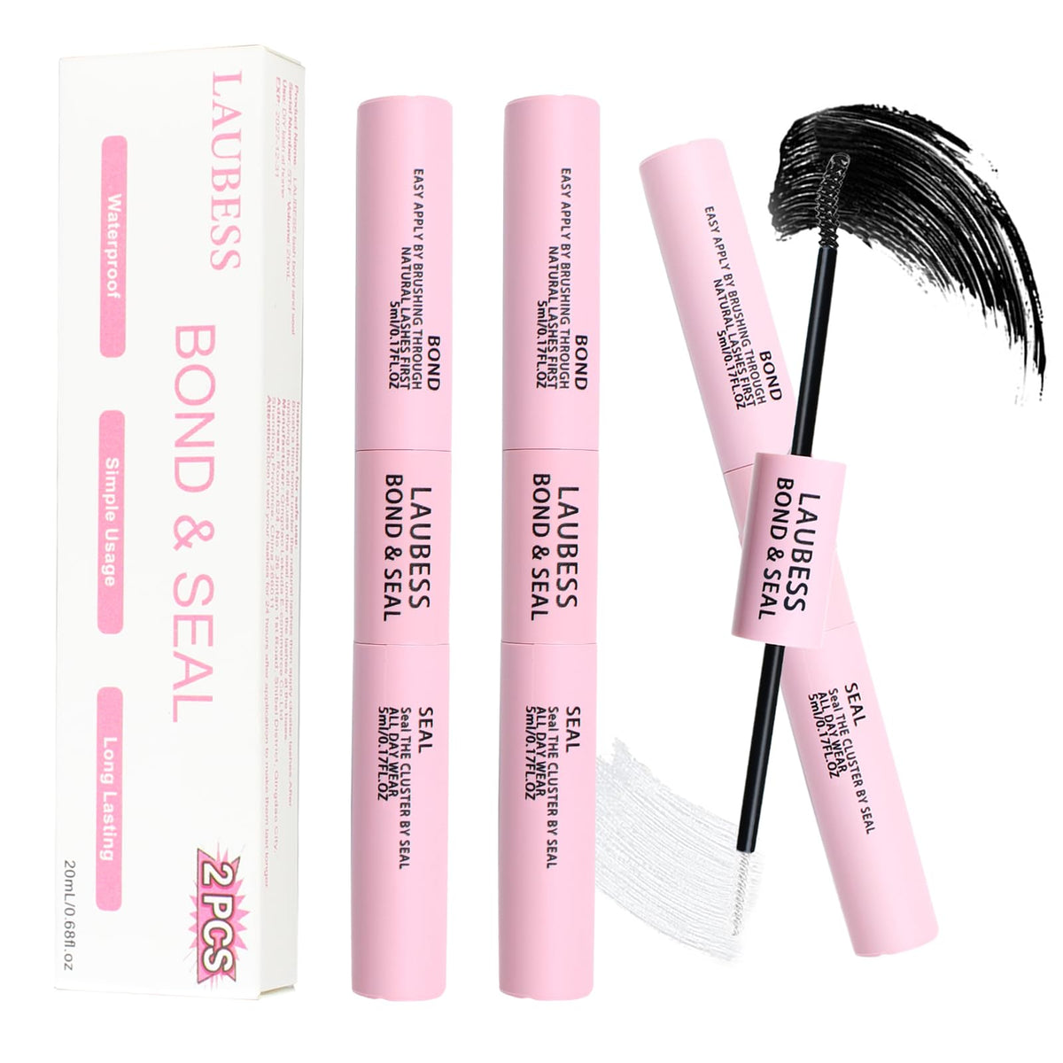LAUBESS front packaging showing both Bond and Seal with clear product overview and benefit