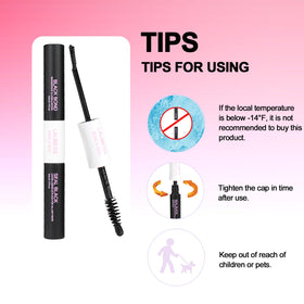 LAUBESS in-use photo applying clusters for quick salon-style results