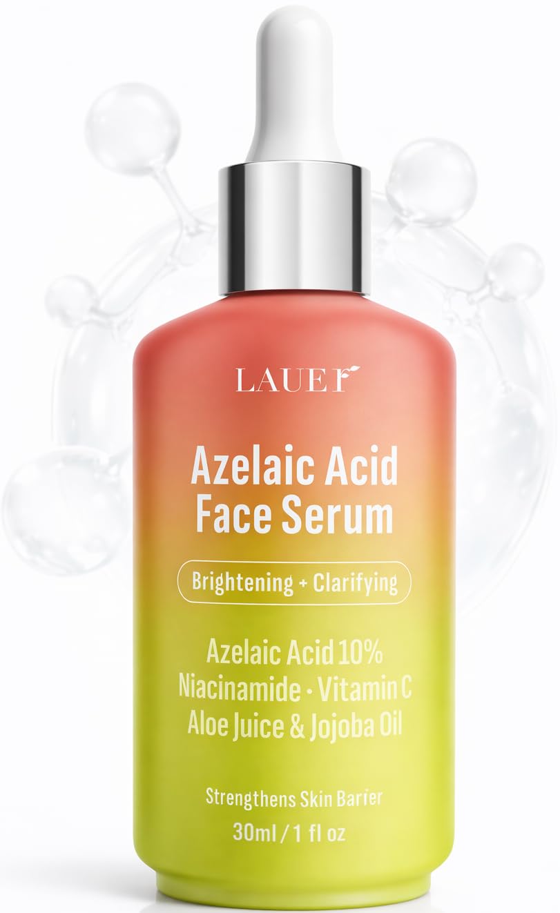 LAUER COSMETIC closeup of jojoba and squalane drops implying lightweight nourishment