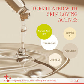LAUER COSMETIC pump dispensing a controlled drop for hygienic application