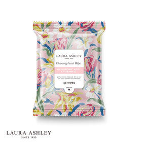 Laura Ashley open tub with wipe edge visible, preserving moisture and freshness