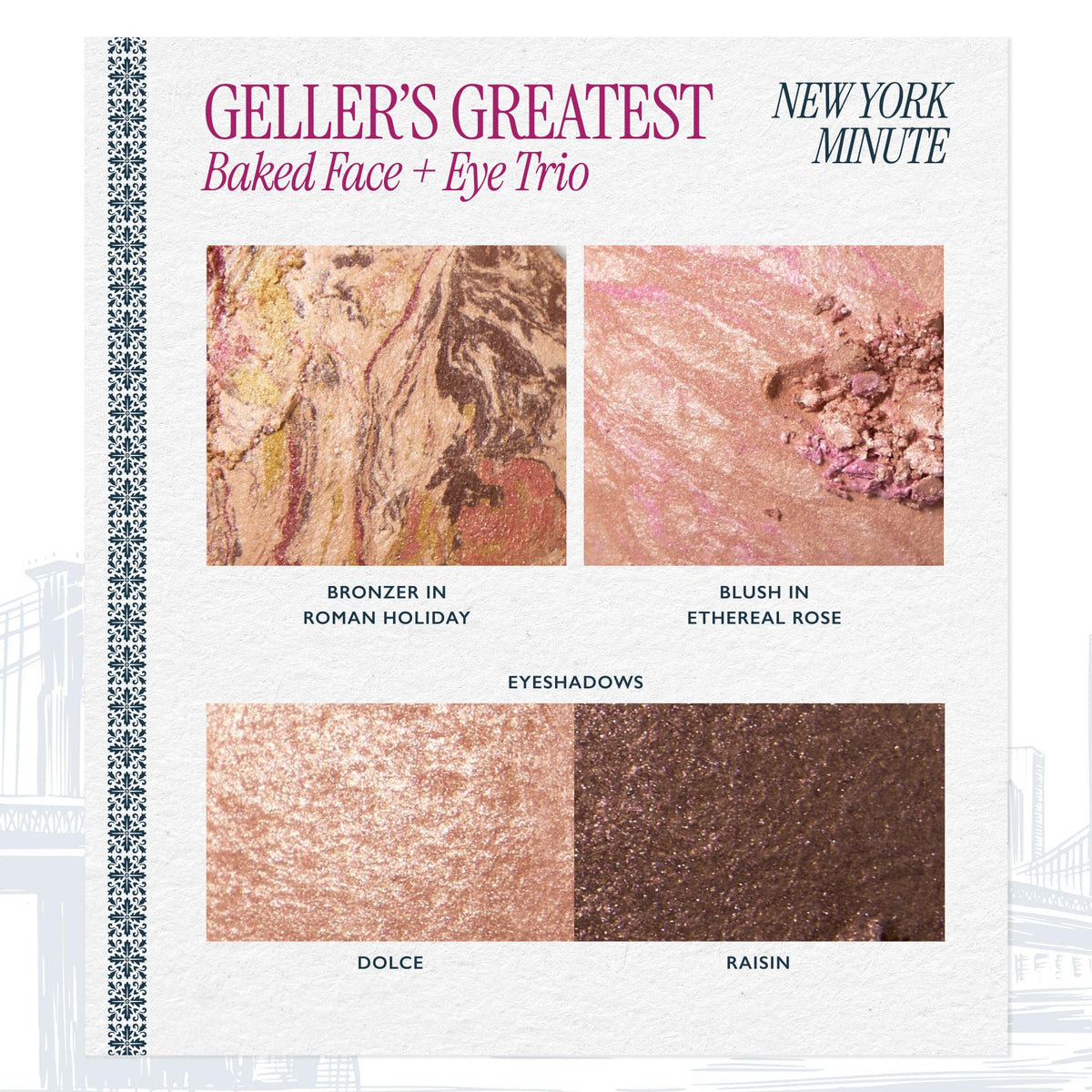 LAURA GELLER NEW YORK 4-in-1 travel brush folded compact, space-saving tool benefit