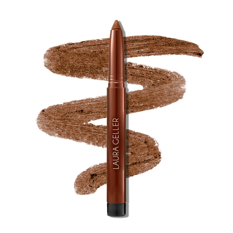 LAURA GELLER pencil front view showing Antique Bronze shade and rich color