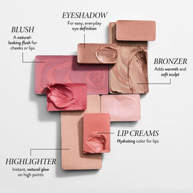 LAURA GELLER NEW YORK application with fingers blending cream for quick, seamless coverage