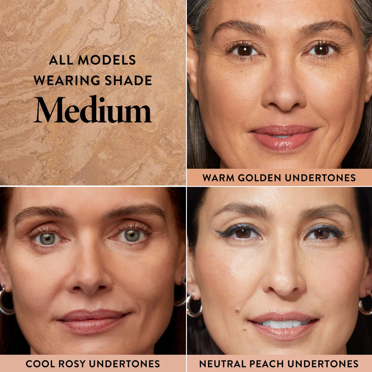 LAURA GELLER applying powder with kabuki brush for seamless coverage
