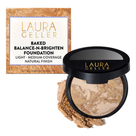LAURA GELLER front pan view showing neat compact and product clarity