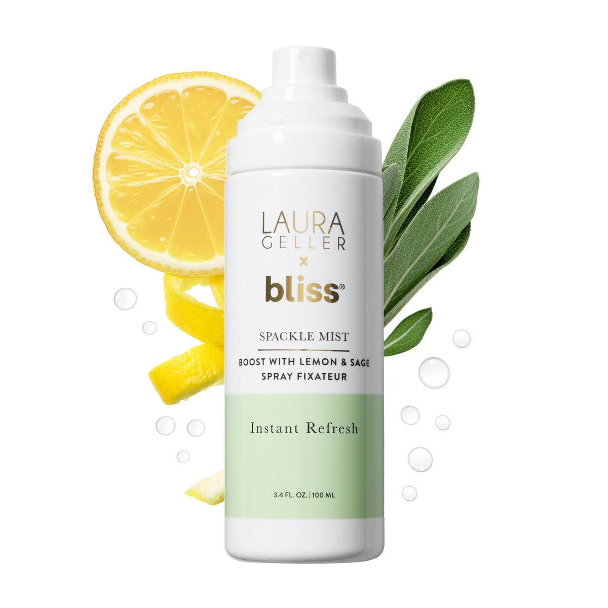 LAURA GELLER NEW YORK front bottle showing sleek packaging and instant recognition