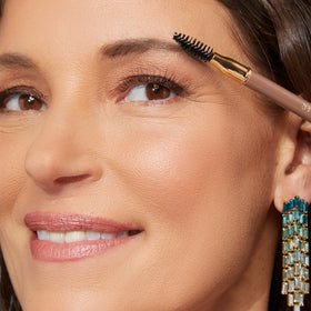 LAURA GELLER NEW YORK texture stroke on skin showing smooth, buildable taupe pigment