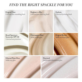 LAURA GELLER NEW YORK close label detail emphasizing claims and directions