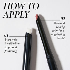 LAURA GELLER New York lip liner twist mechanism close-up for easy retractable use
