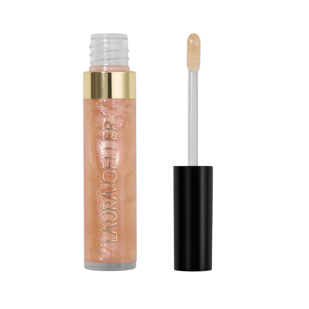 LAURA GELLER New York front view of Gilded Honey gloss showing packaging and brand