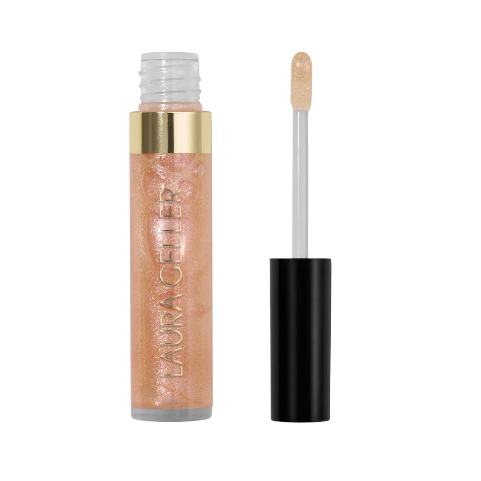 LAURA GELLER New York front view of Gilded Honey gloss showing packaging and brand