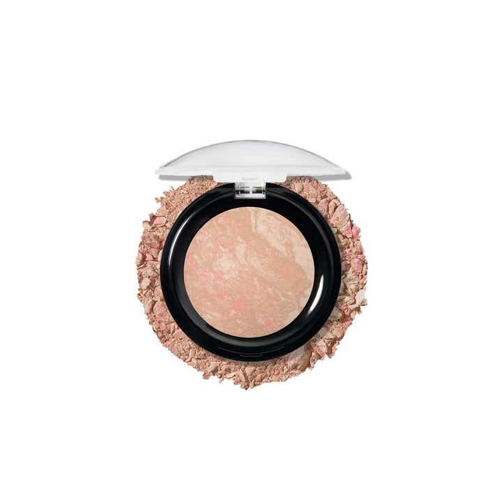 LAURA GELLER compact front view showing porcelain shade and travel-friendly design