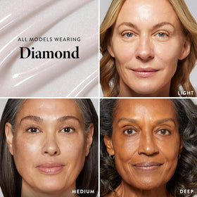 LAURA GELLER NEW YORK creamy shimmer texture close-up showing blendable glow