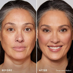 LAURA GELLER foundation close-up texture demonstrating blendable coverage benefit