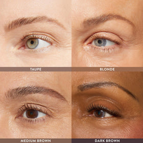 LAURA GELLER NEW YORK application demo on eyebrow for natural defined finish