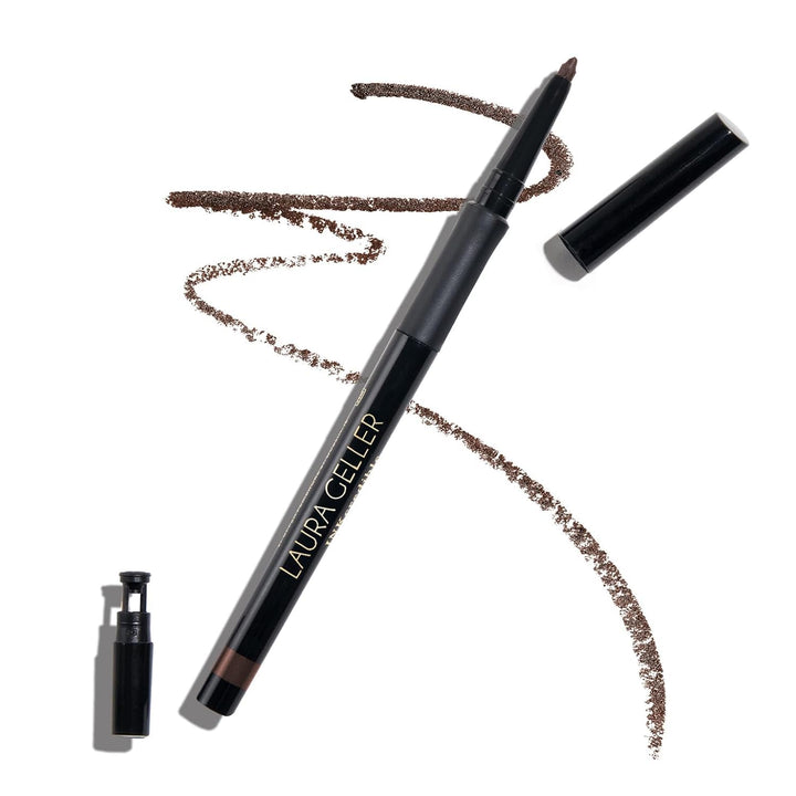 LAURA GELLER front packaging showing Brown Eyed Girl and benefits