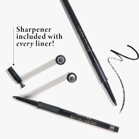 LAURA GELLER NEW YORK built-in sharpener detail keeps tip precise and ready