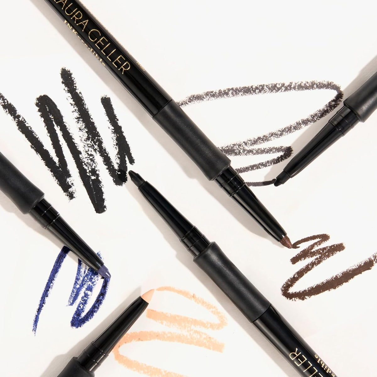 LAURA GELLER NEW YORK smudged smoky look showing blendable finish