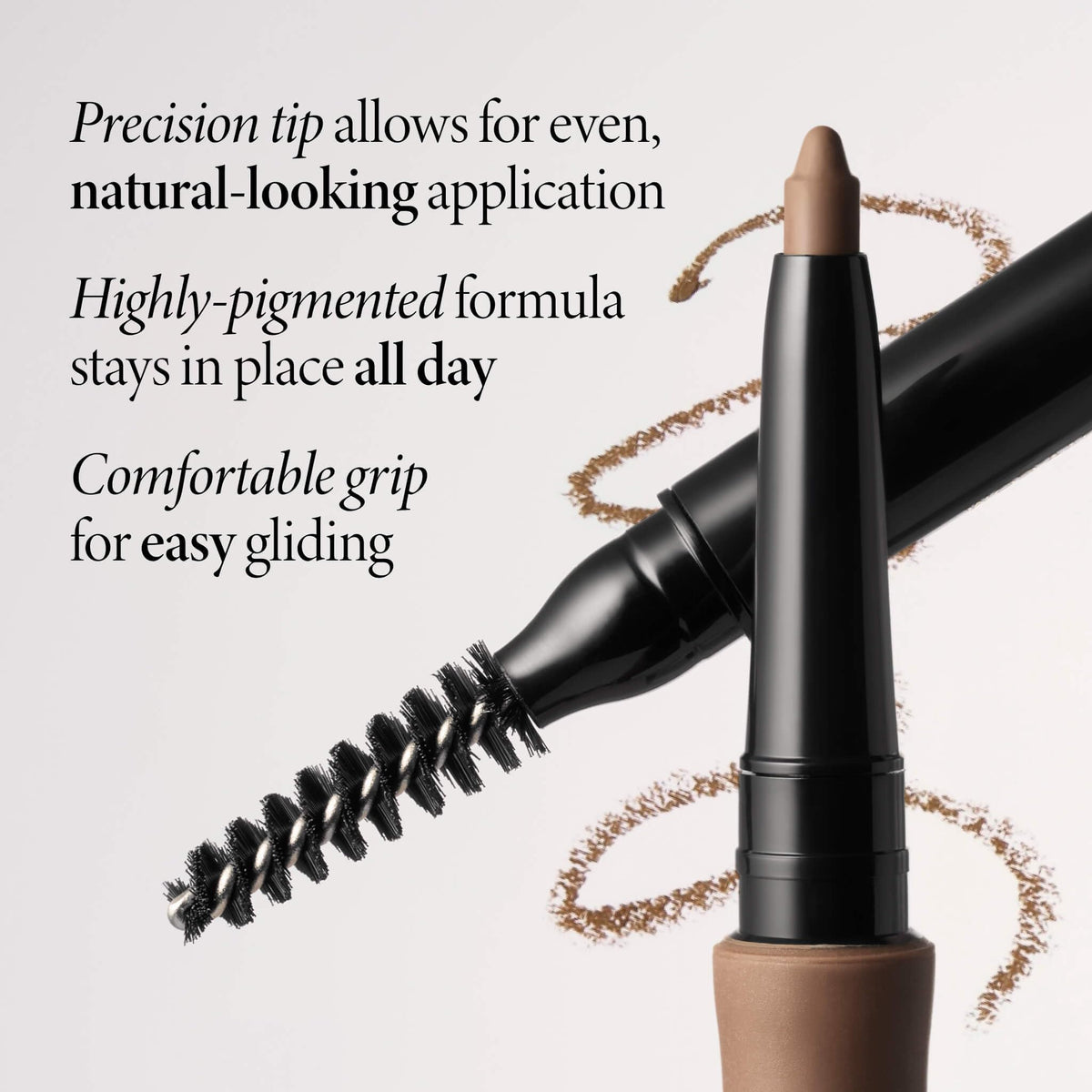 LAURA GELLER NEW YORK built-in spoolie detail for seamless blending benefit