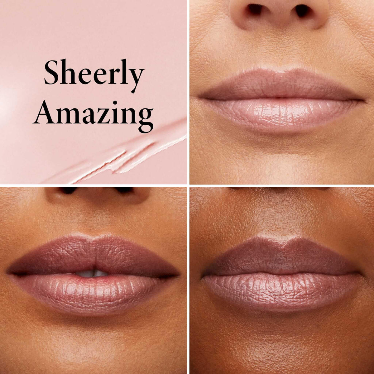 LAURA GELLER NEW YORK Sheerly Amazing swatch on hand showing buildable color payoff