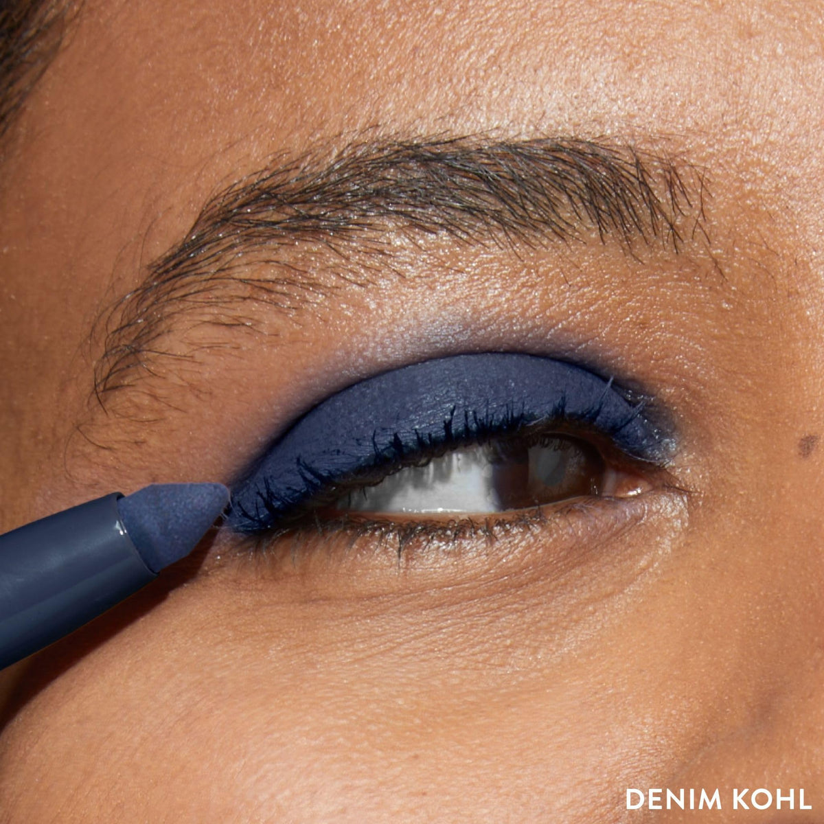 LAURA GELLER NEW YORK swatches of denim on skin showing rich pigment