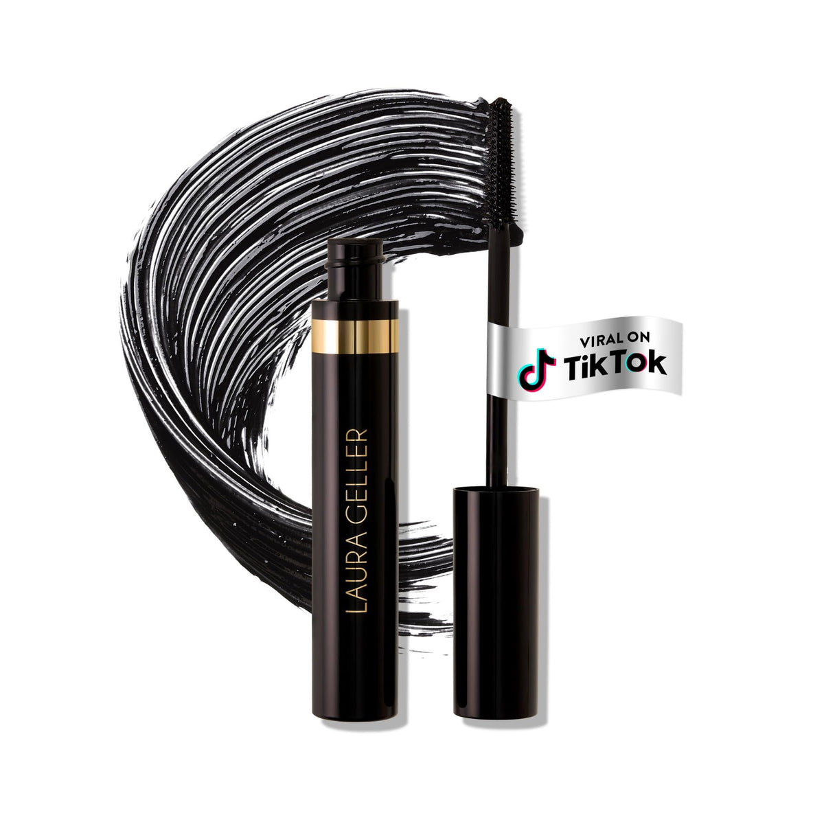 LAURA GELLER NEW YORK front packaging showing product benefits and sleek tube