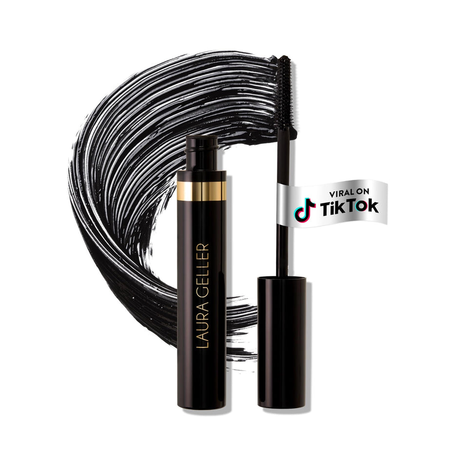 LAURA GELLER NEW YORK front packaging showing product benefits and sleek tube
