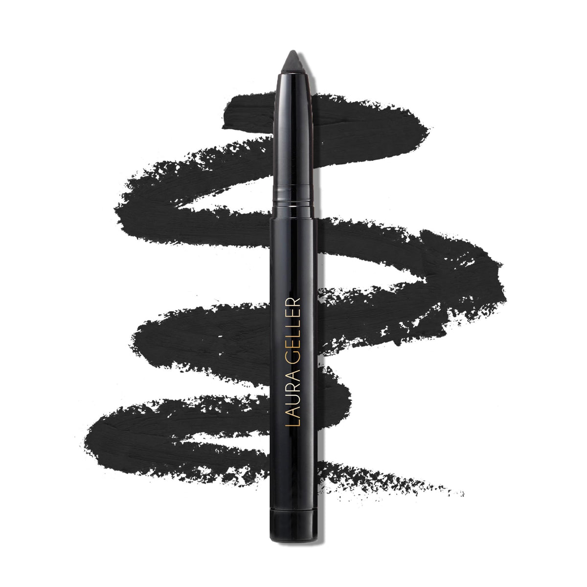 LAURA GELLER NEW YORK front view of pencil showing packaging and color payoff