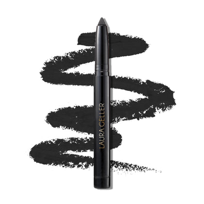 LAURA GELLER NEW YORK front view of pencil showing packaging and color payoff