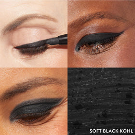 LAURA GELLER NEW YORK close-up of soft black tip for smooth precise application