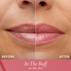 LAURA GELLER NEW YORK lip balm inside a handbag for quick on-the-go touch-ups