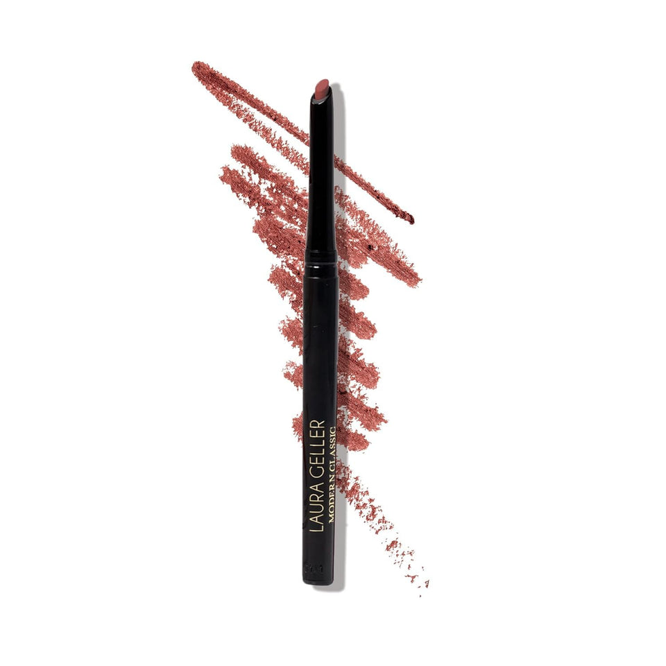 LAURA GELLER closed lip liner tube showing compact design and convenience