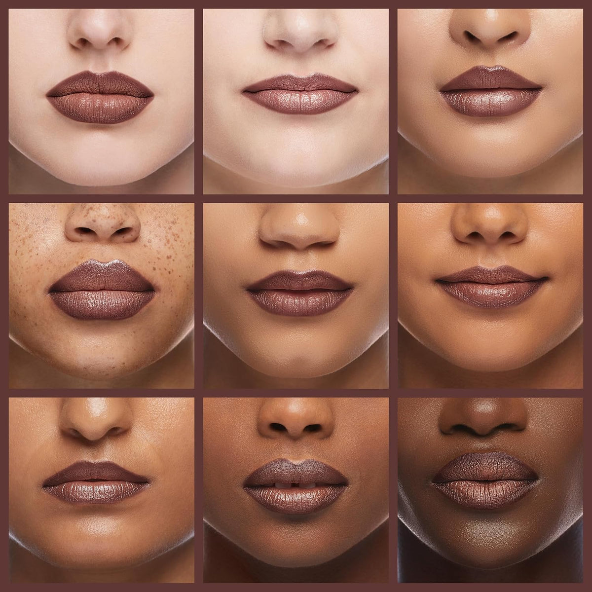 LAURA GELLER lip outline demo demonstrating feather-proof edge control