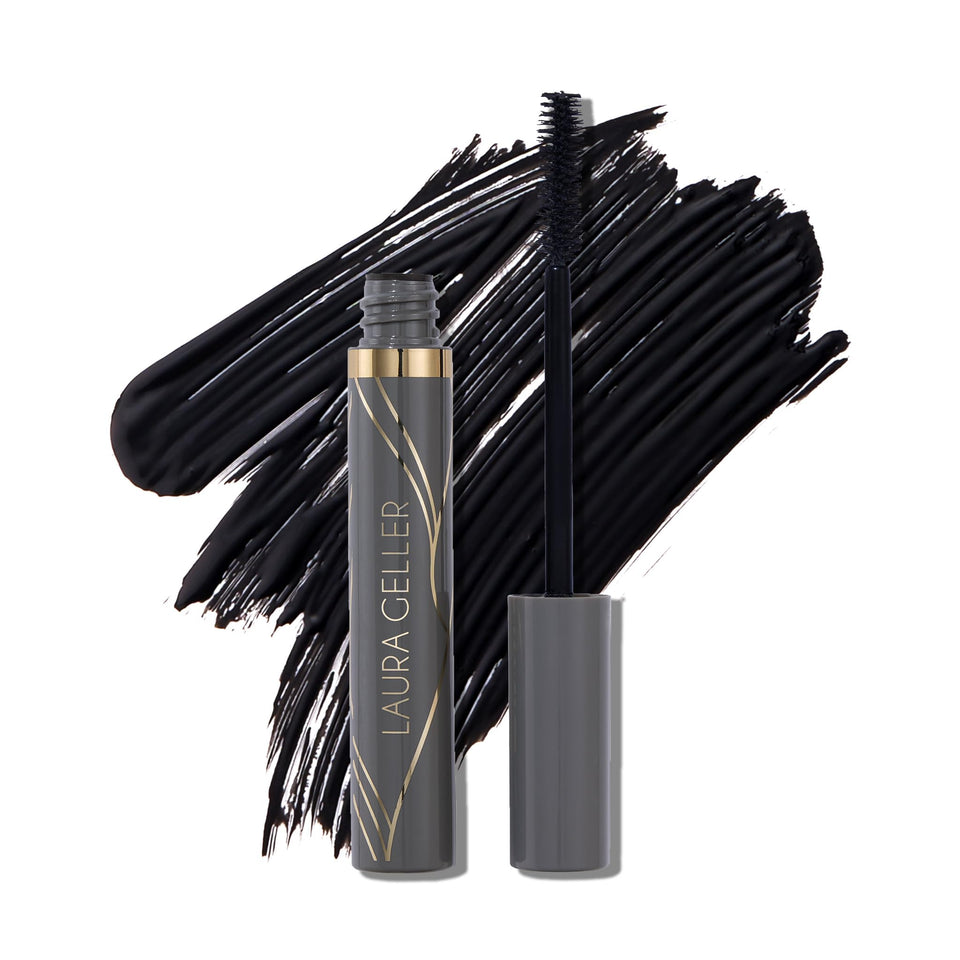 LAURA GELLER NEW YORK front packaging showing product and benefit: sleek lengthening