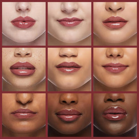 LAURA GELLER model applying lipstick showing precise coverage and comfortable wear benefit