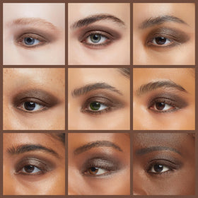 LAURA GELLER NEW YORK swatches of midnight blue on skin demonstrating opaque, blendable color
