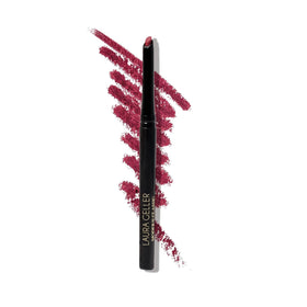 LAURA GELLER NEW YORK front packaging showing pencil and berry shade benefit long-wear