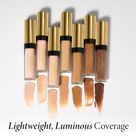 LAURA GELLER NEW YORK before and after under-eye showing brightening effect