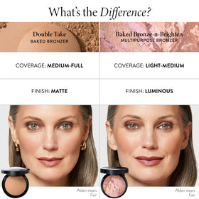 LAURA GELLER NEW YORK bronzer in makeup bag lifestyle for daily portability