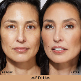 LAURA GELLER NEW YORK close-up of baked bronzer texture for smooth blending