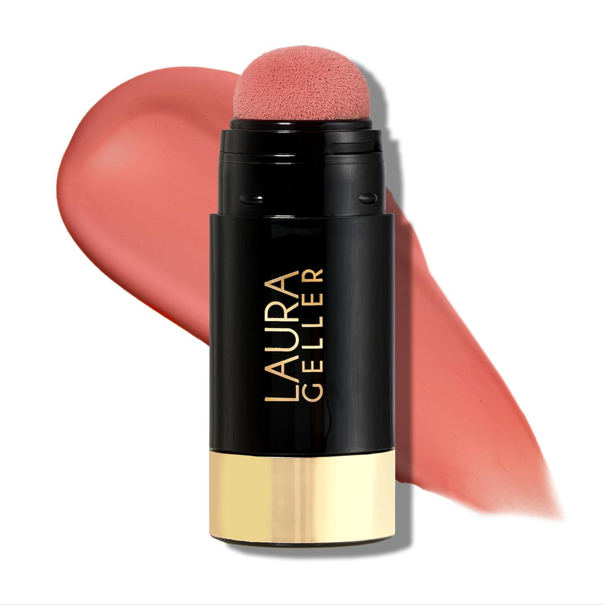 LAURA GELLER NEW YORK front packaging showing compact coral tint and branding