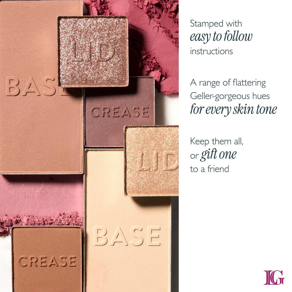 LAURA GELLER NEW YORK blush application on cheek for instant healthy color